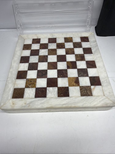 Marble top chessboard with all - top,